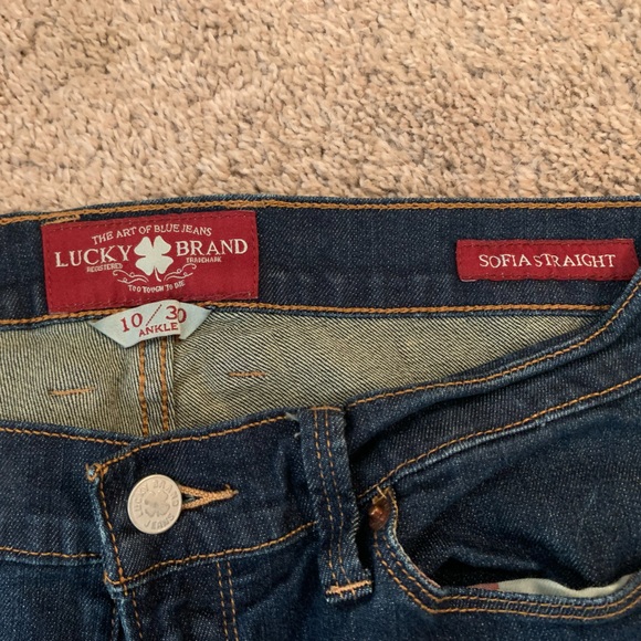 Lucky Brand Sofia Straight Leg Jeans - Picture 3 of 3